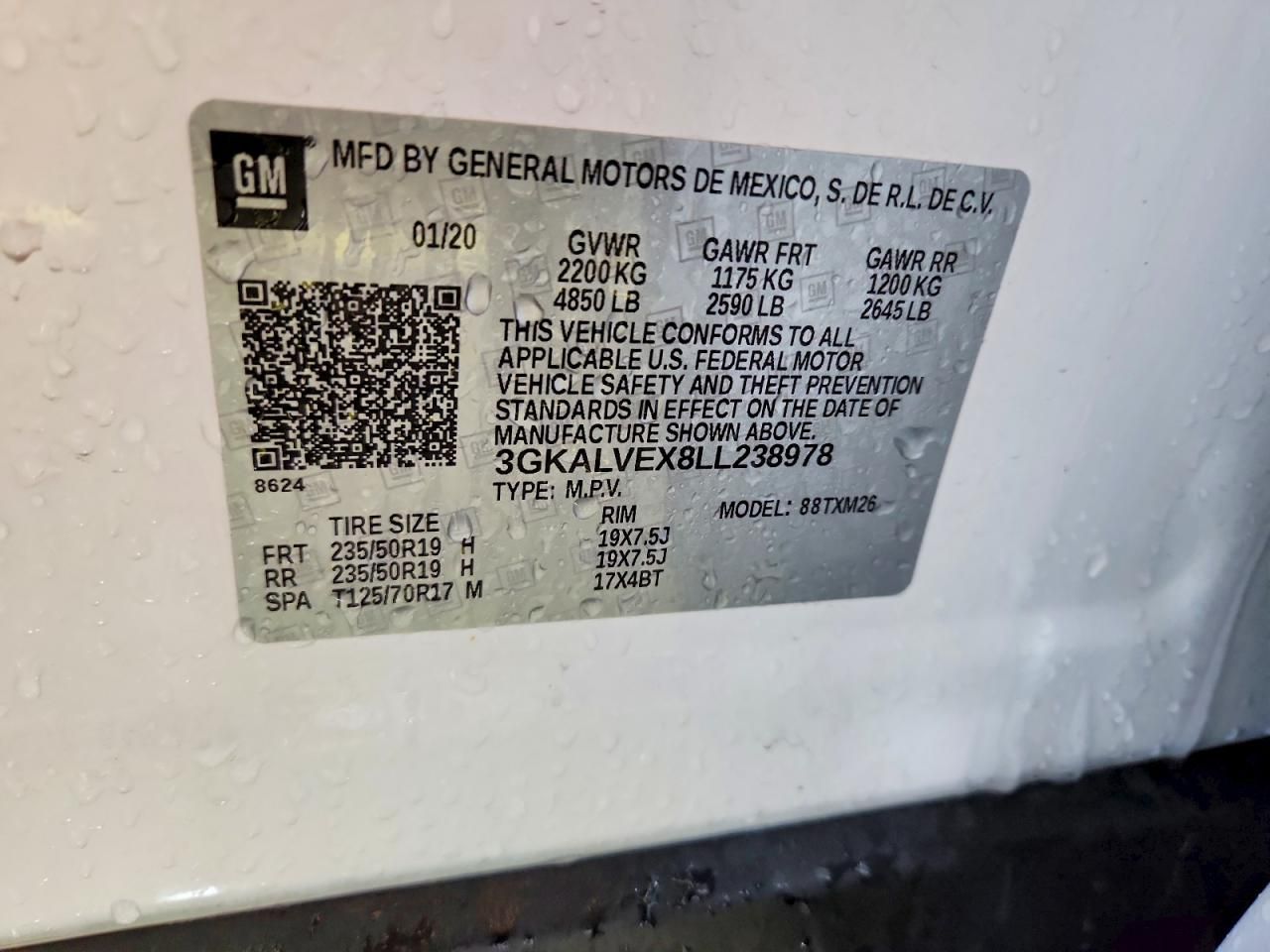 2020 GMC Terrain slt