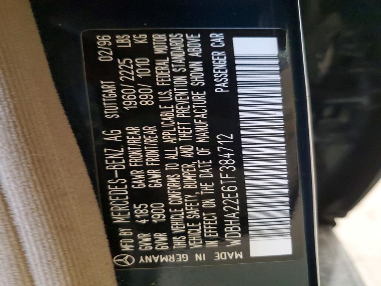 1996 Mercedes-Benz C 220