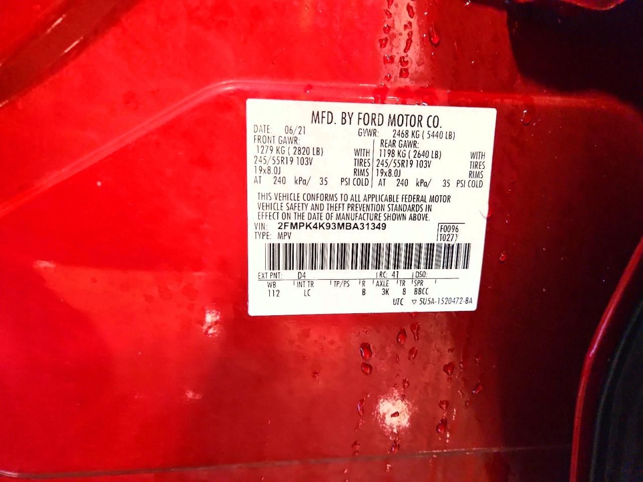 2021 Ford Edge Titanium