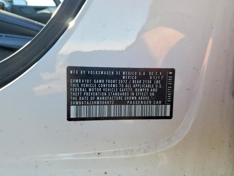 2017 Volkswagen Jetta se