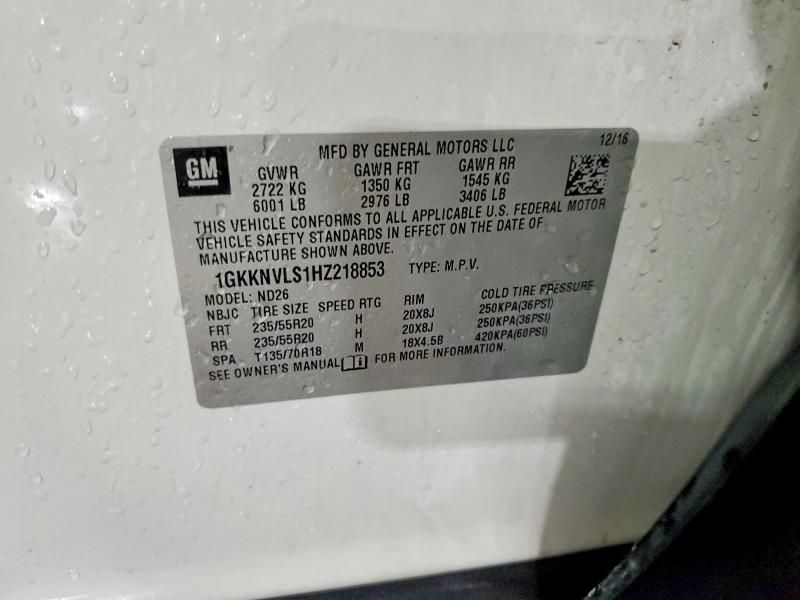 2017 GMC Acadia all Terrain