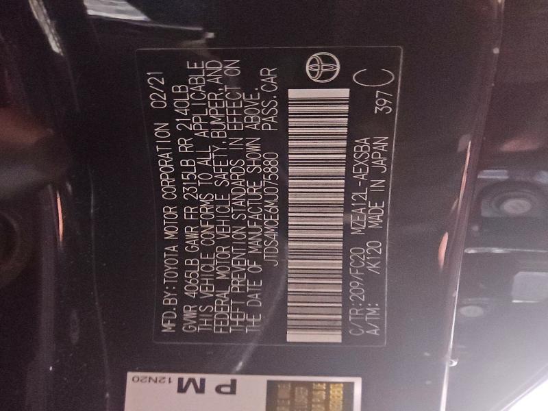 2021 Toyota Corolla se