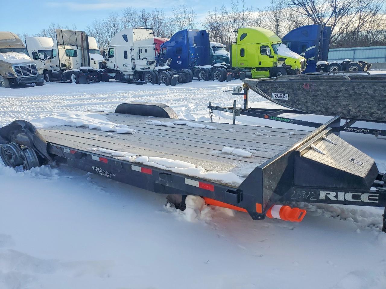 2020 Rice Fmcmr8220 Equipment Trailer