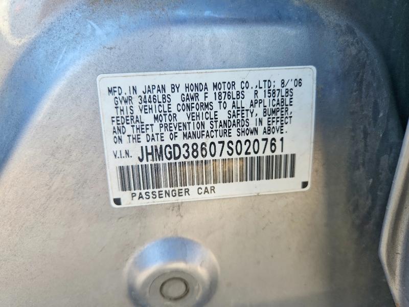 2007 Honda Fit s