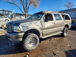 Ford salvage cars for sale: 2004 Ford Excursion Limited