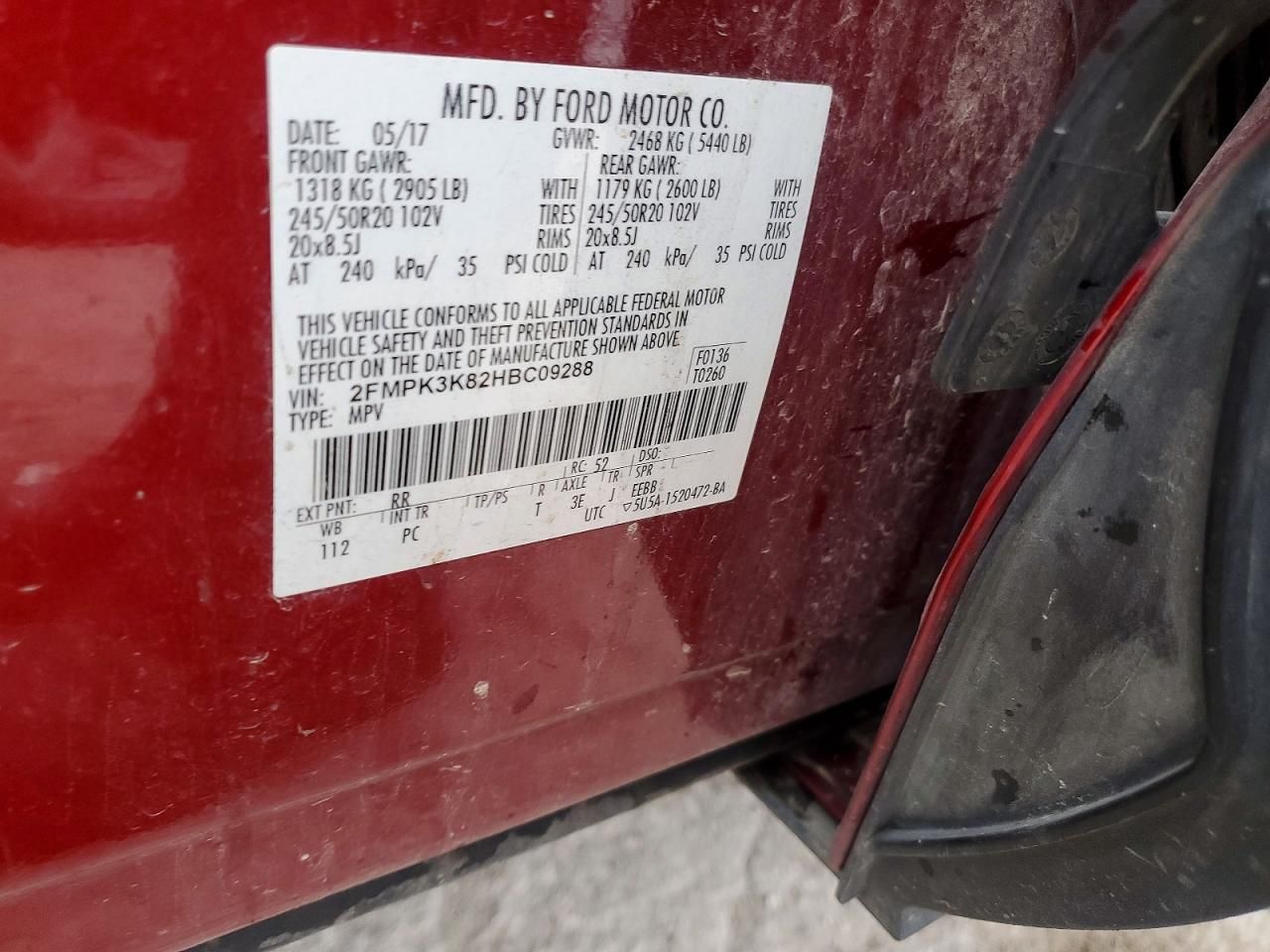 2017 Ford Edge Titanium