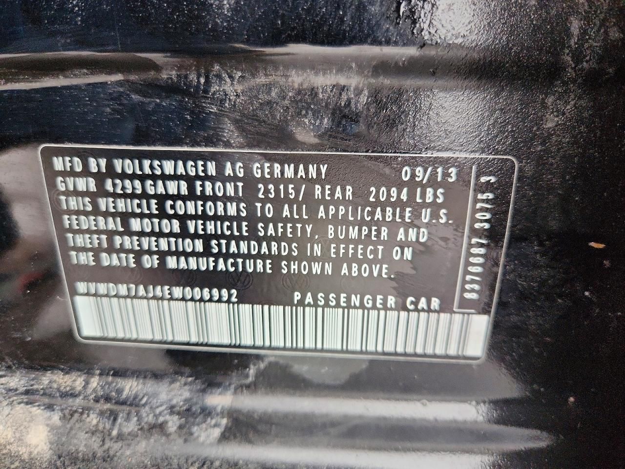 2014 Volkswagen Golf