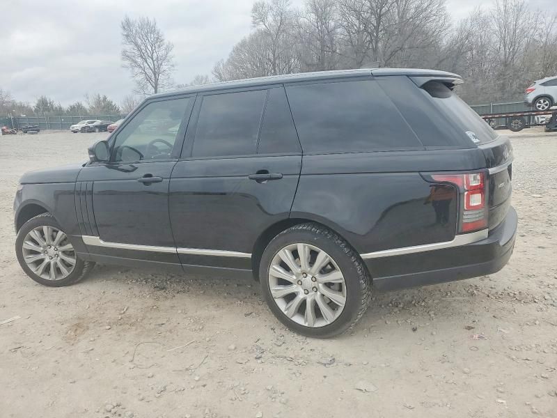 2017 Land Rover Range Rover hse