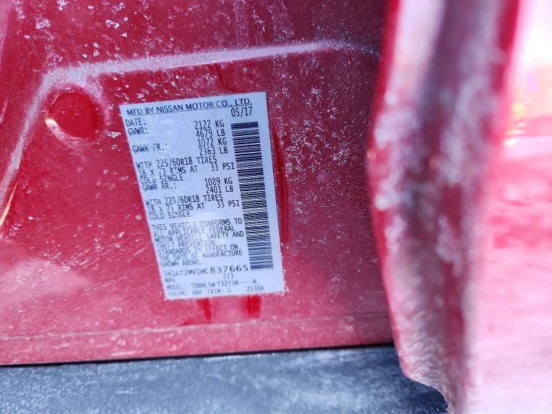 2017 Nissan Rogue sv