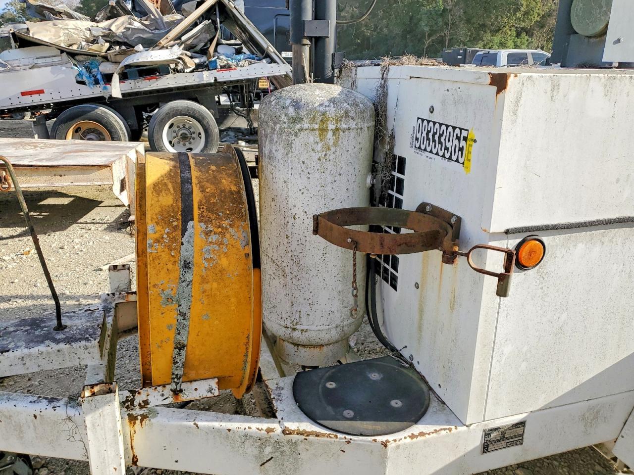 2002 Team Fenex F 121 NP Manhole Support Trailer