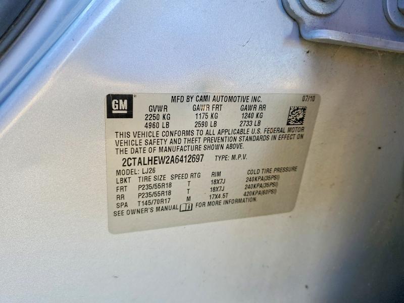 2010 GMC Terrain slt
