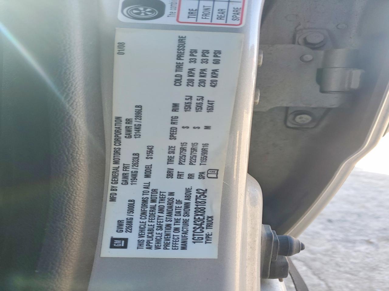 2008 GMC Canyon sle