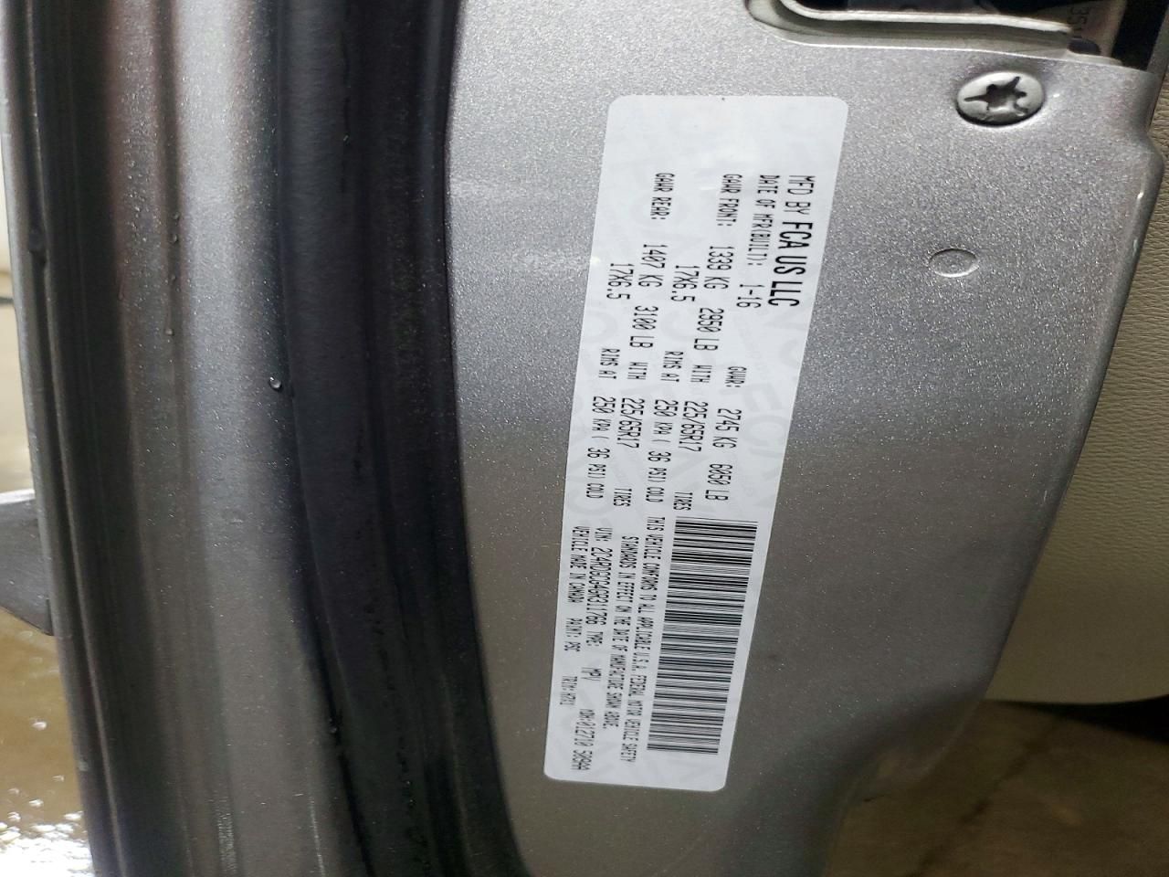 2016 Dodge Grand Caravan sxt