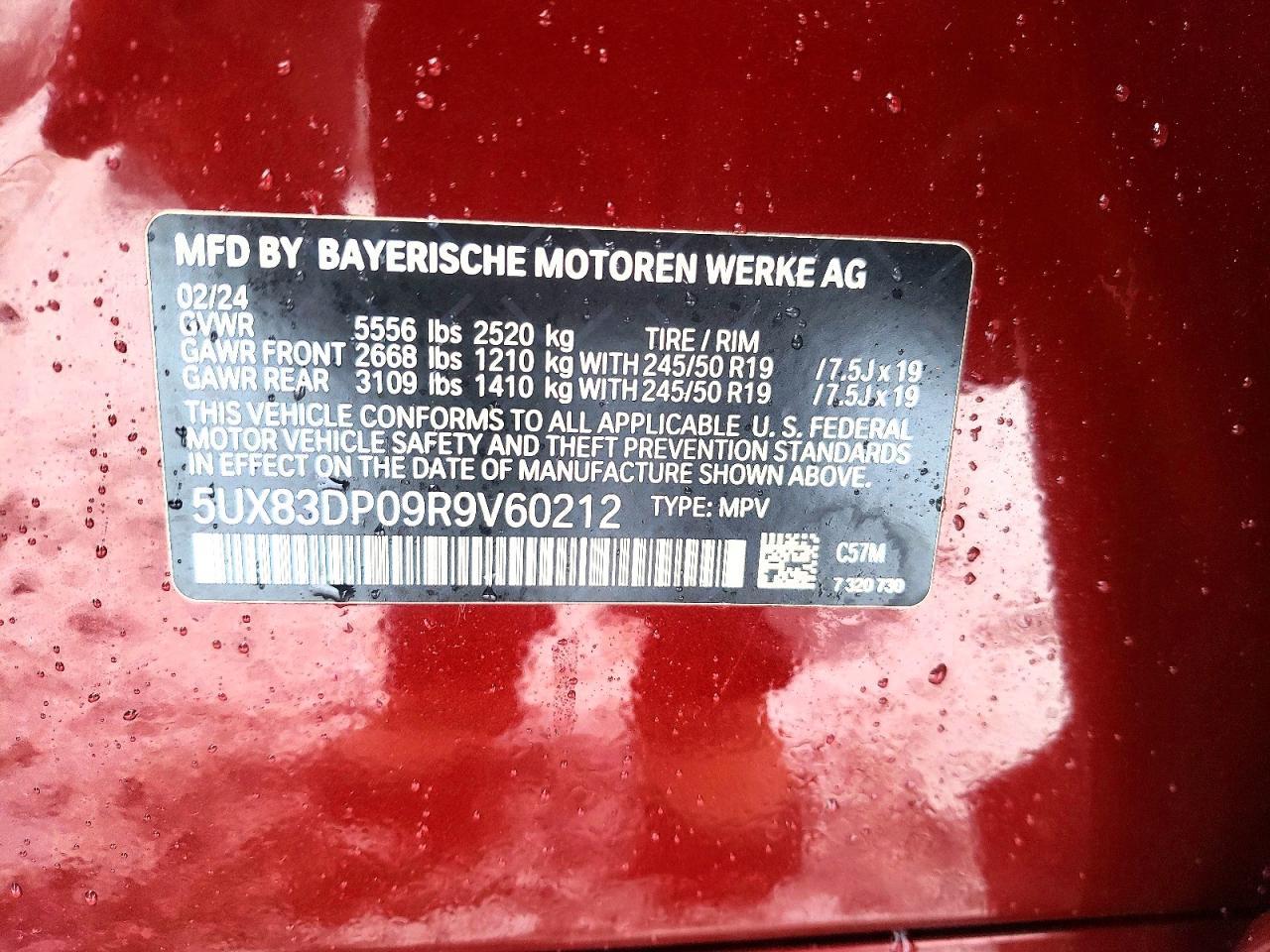 2024 BMW X3 M40i