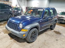 Jeep salvage cars for sale: 2006 Jeep Liberty Sport