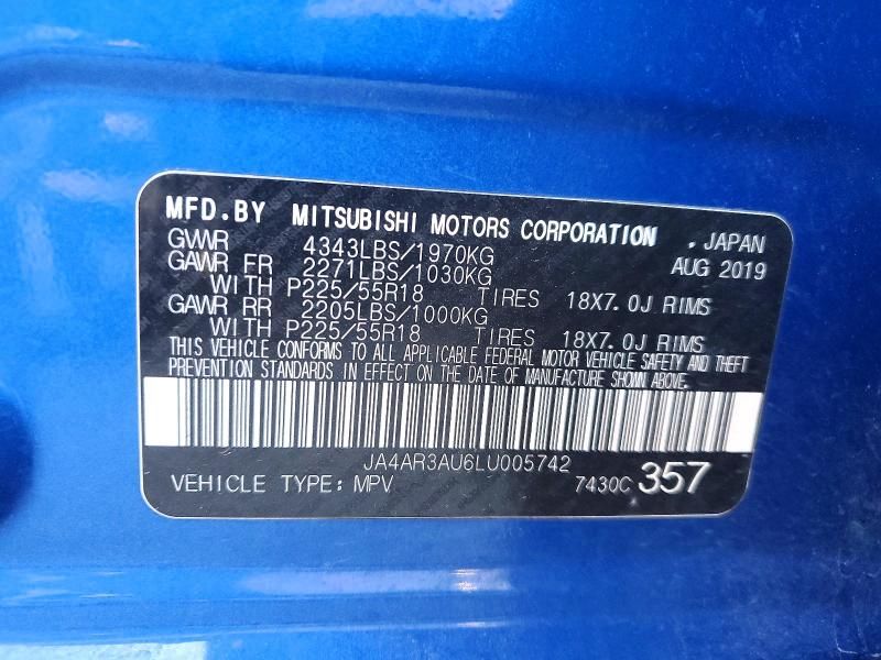 2020 Mitsubishi Outlander Sport es