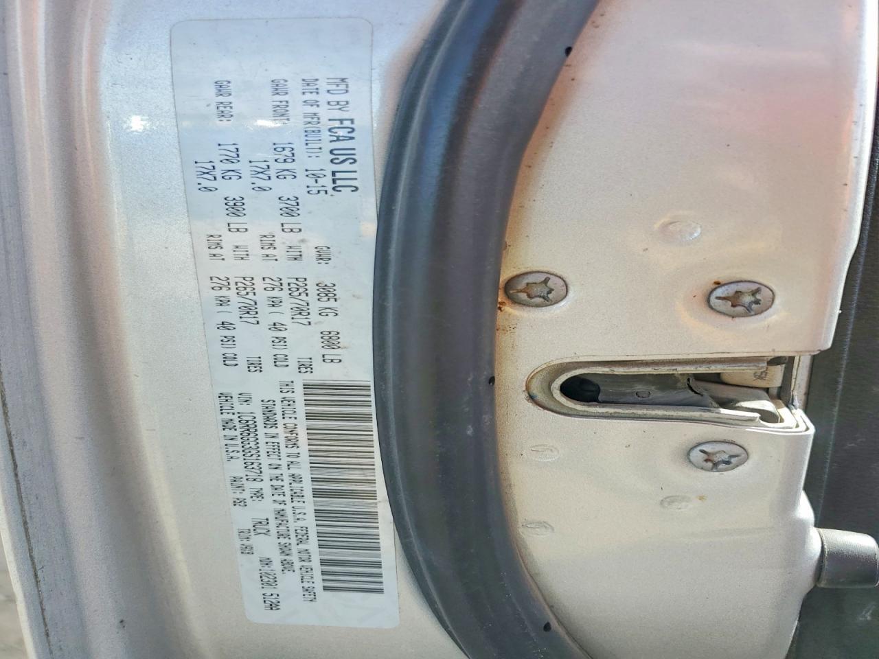 2016 Dodge RAM 1500 SLT