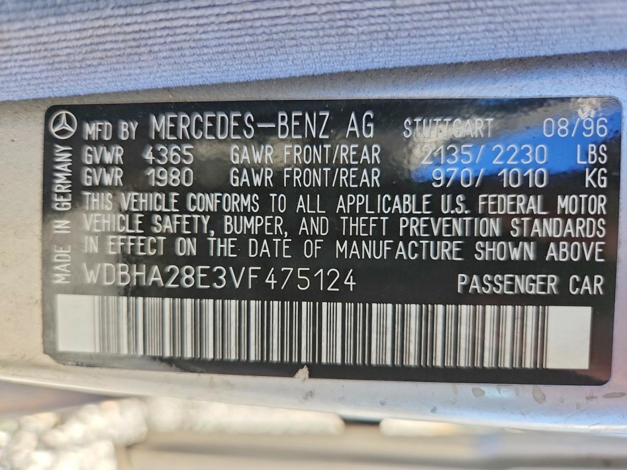 1997 Mercedes-Benz C 280