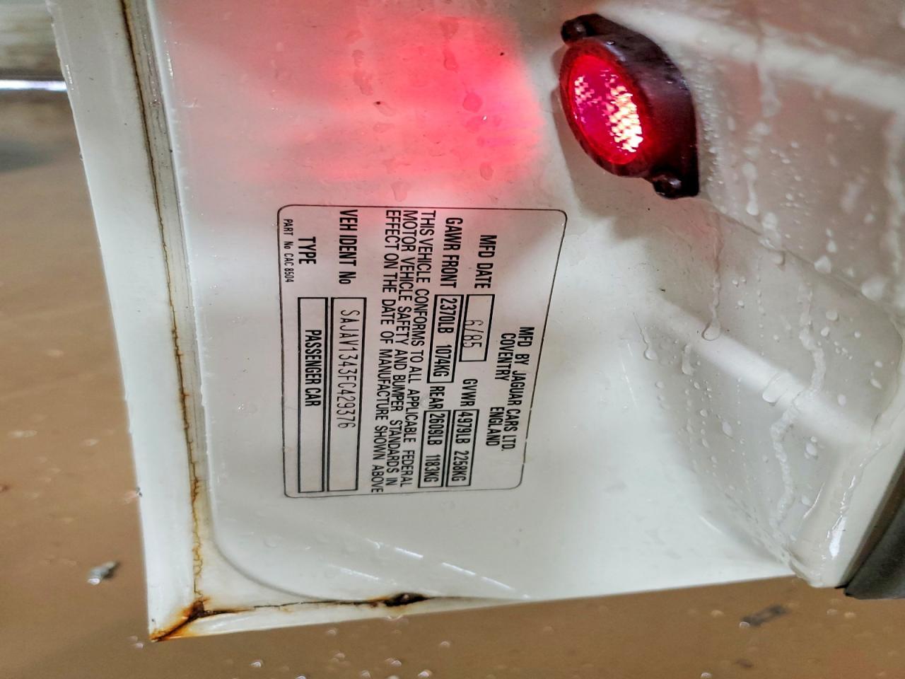 1985 Jaguar XJ6