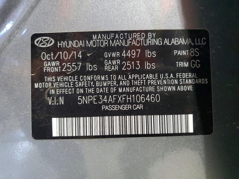 2015 Hyundai Sonata Sport