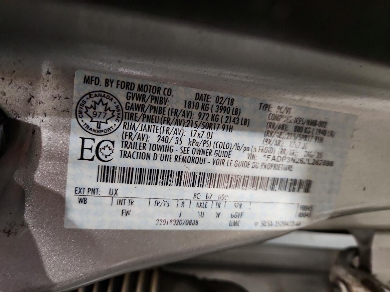 2018 Ford Focus Titanium