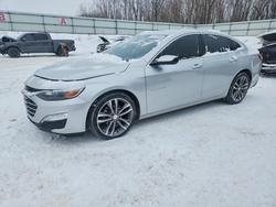 Chevrolet salvage cars for sale: 2021 Chevrolet Malibu lt
