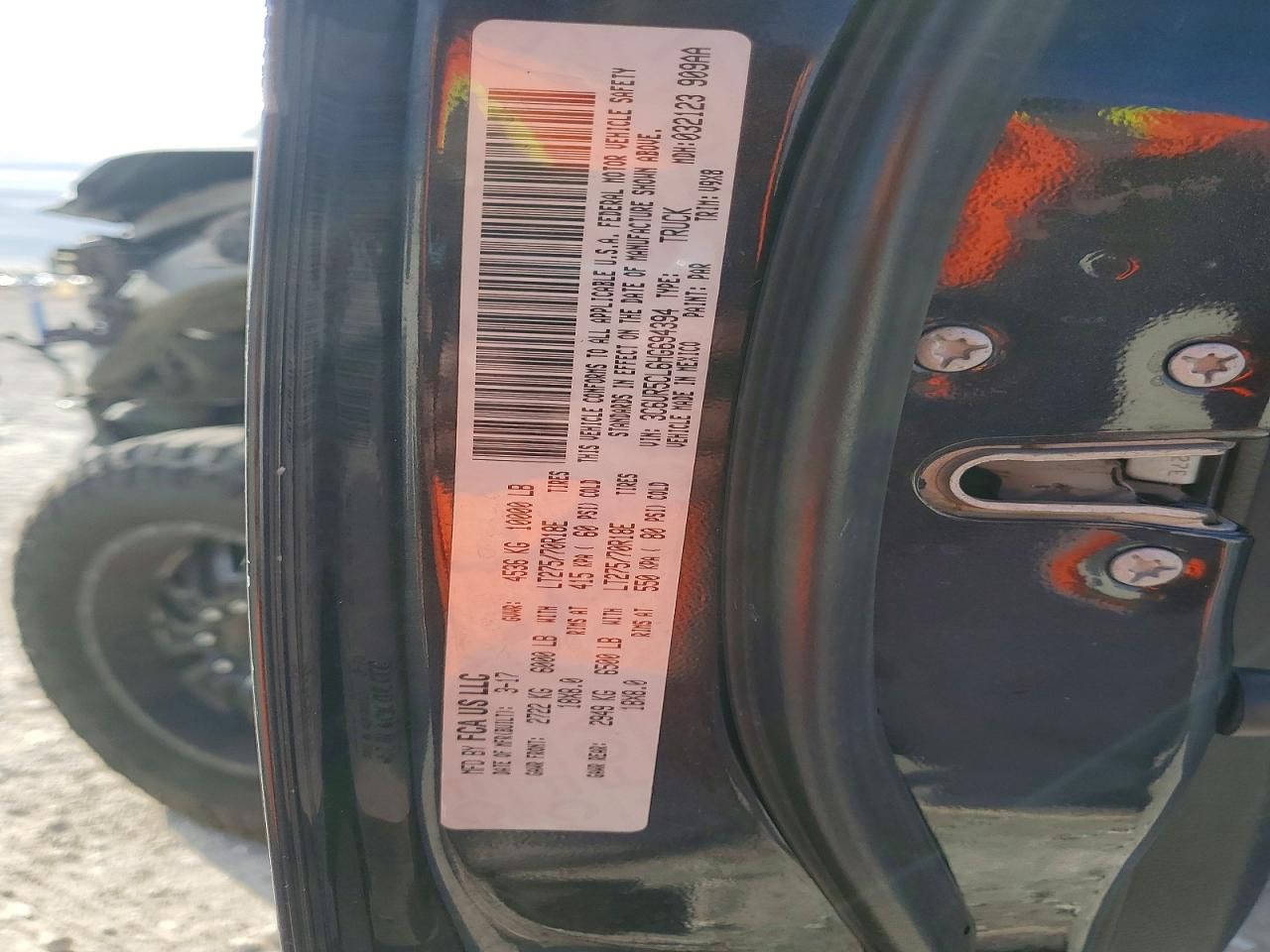 2017 Dodge Ram 2500 st