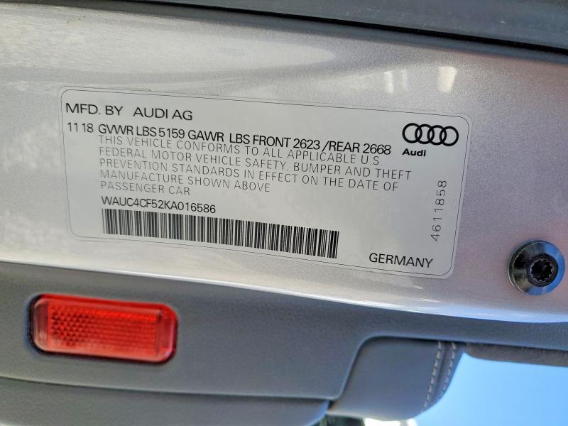 2019 Audi S5 Prestige