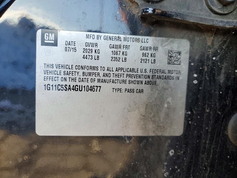 2016 Chevrolet Malibu Limited lt