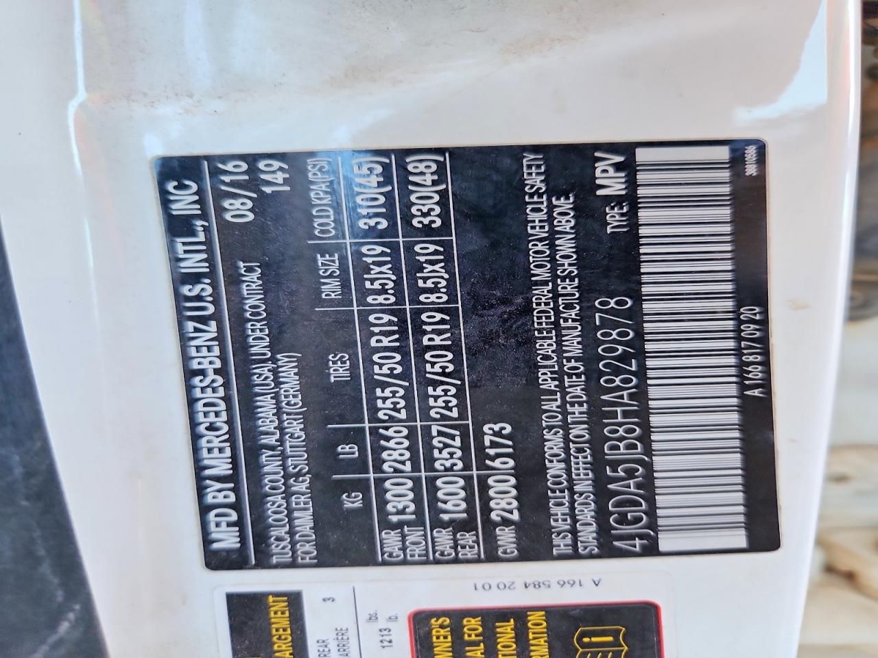 2017 Mercedes-Benz Gle 350