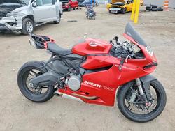 Ducati salvage cars for sale: 2015 Ducati Superbike 899 Panigale