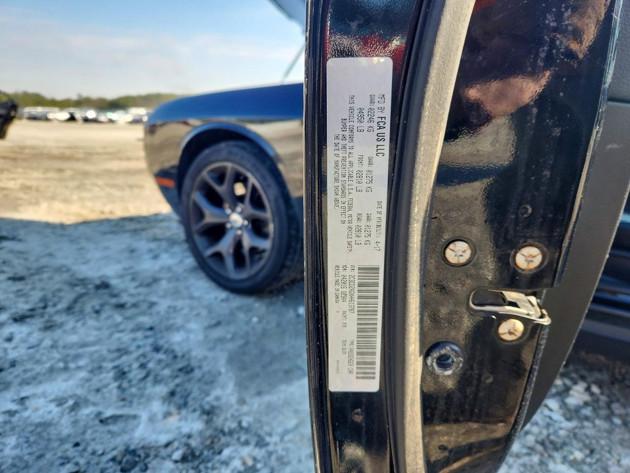 2017 Dodge Challenger sxt