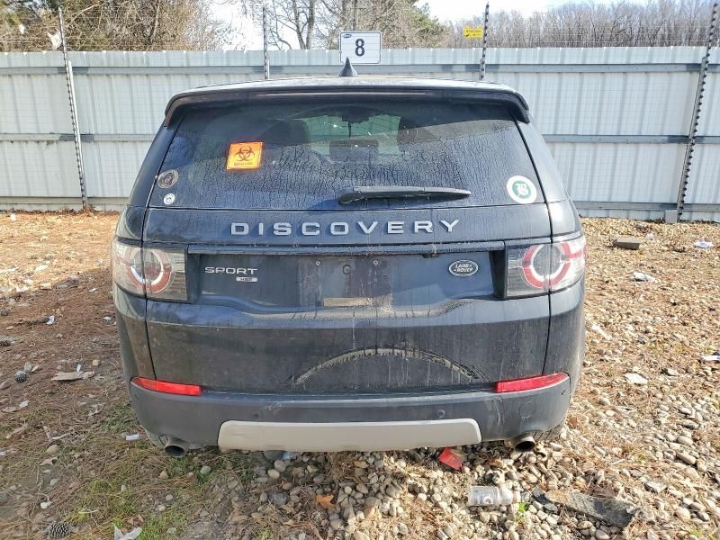 2019 Land Rover Discovery Sport hse