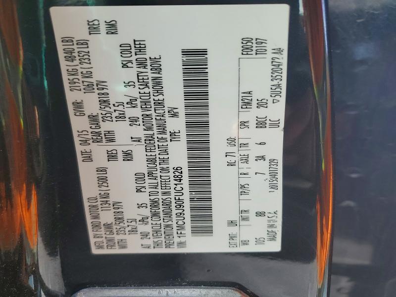 2015 Ford Escape Titanium