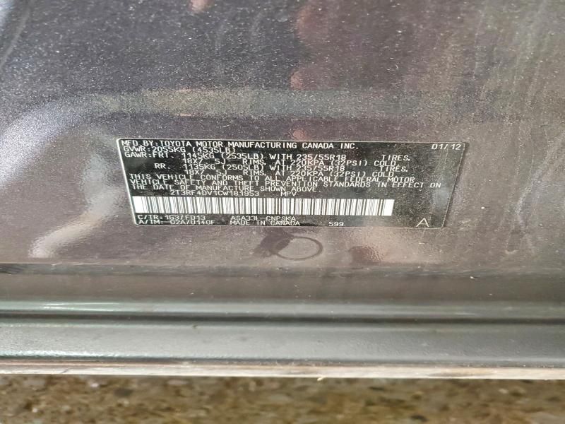 2012 Toyota Rav4 Sport