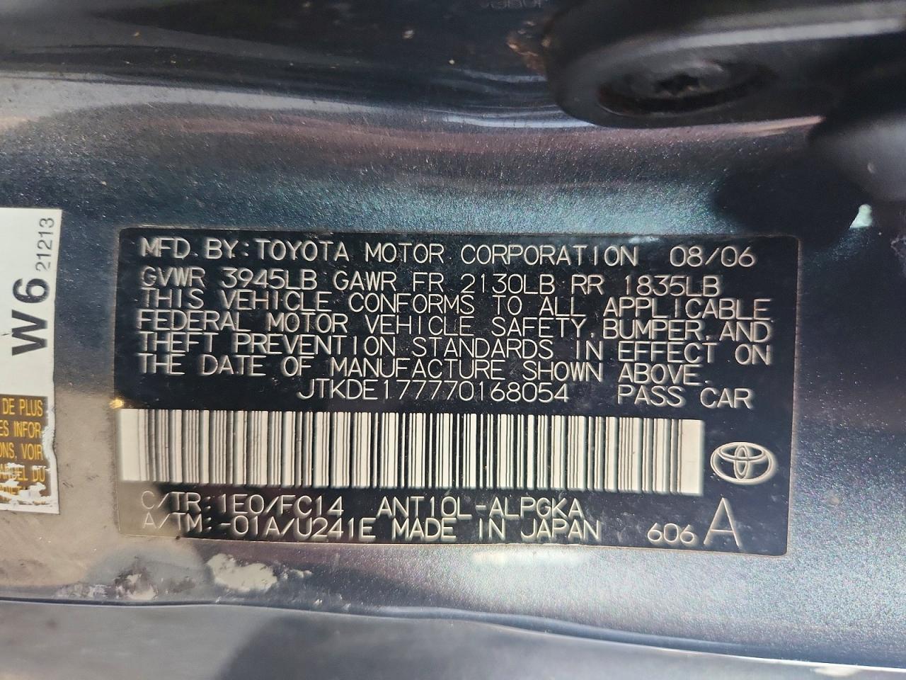 2007 Scion TC