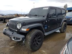 Jeep Vehiculos salvage en venta: 2020 Jeep Wrangler Unlimited Sahara