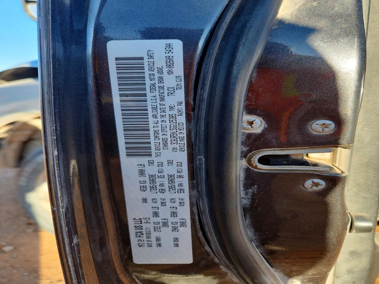 2016 Dodge 2500 Laramie