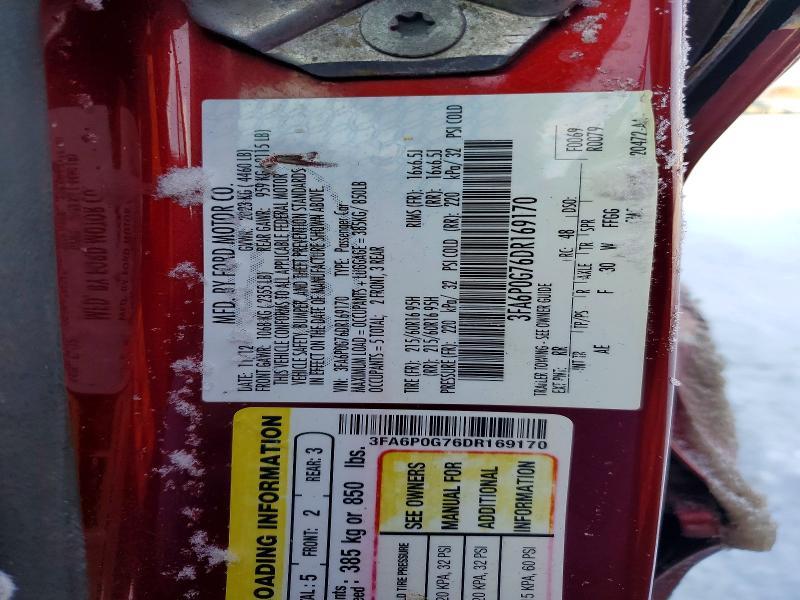 2013 Ford Fusion s