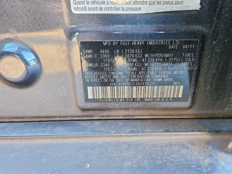 2011 Subaru Outback 3.6r Limited