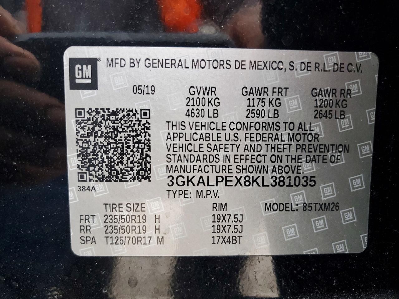 2019 GMC Terrain slt