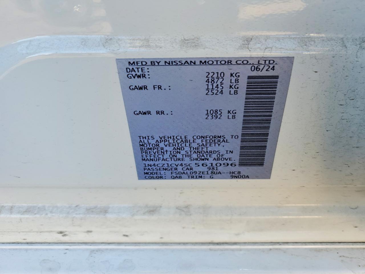 2025 Nissan Leaf sv Plus