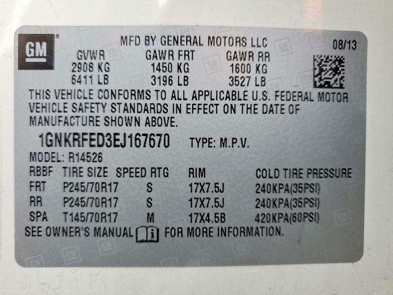 2014 Chevrolet Traverse ls