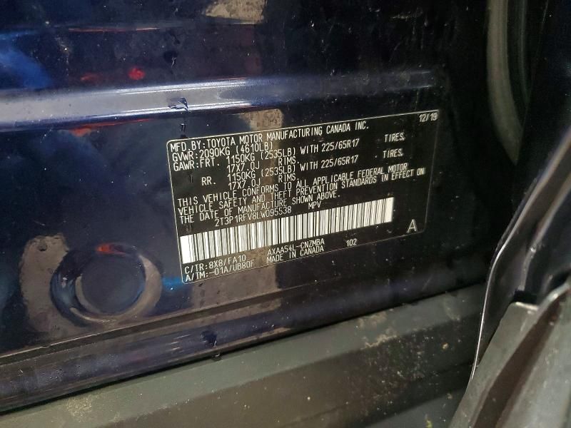 2020 Toyota Rav4 xle