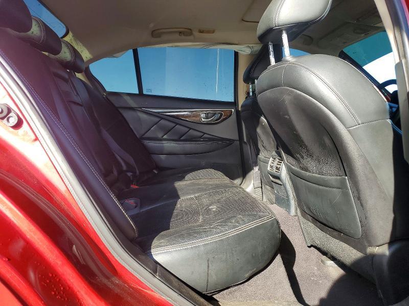 2016 Infiniti Q50 red Sport 400