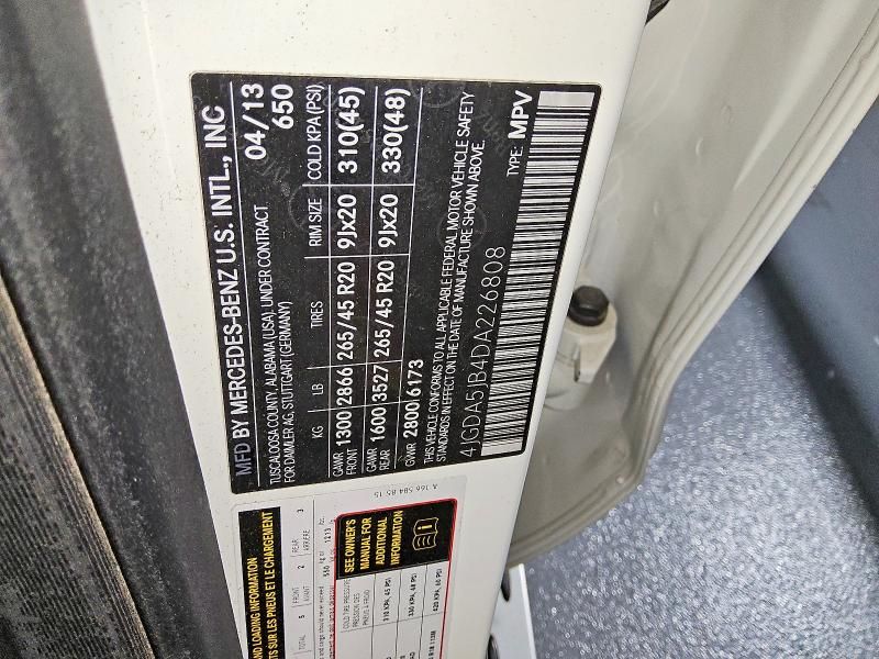 2013 Mercedes-Benz Ml 350