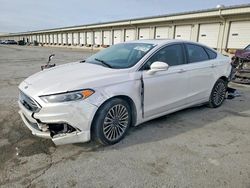 Salvage cars for sale from Copart Louisville, KY: 2017 Ford Fusion se