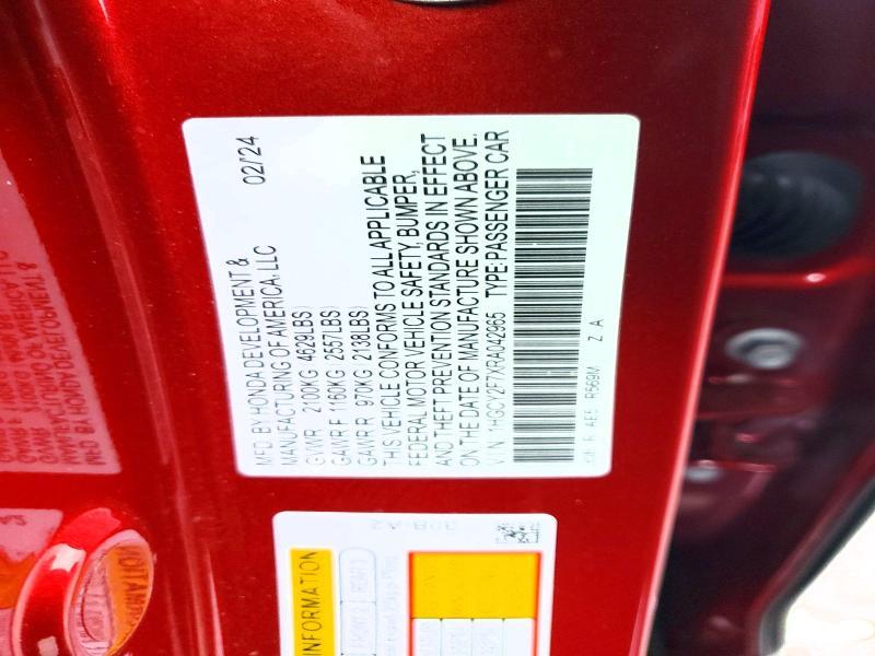 2024 Honda Accord Hybrid Sport-l