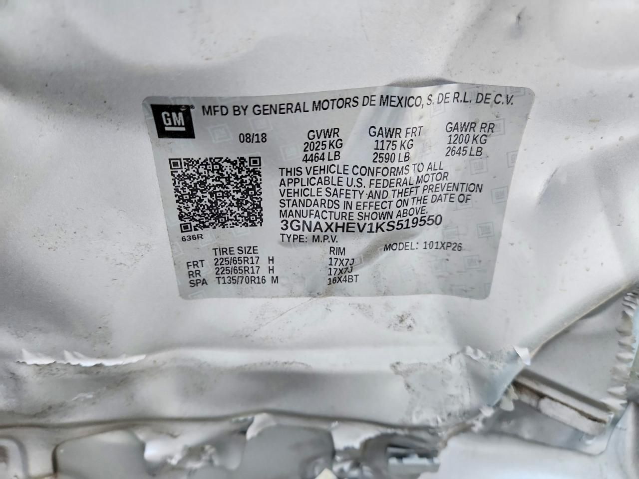 2019 Chevrolet Equinox ls