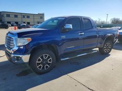 2014 Toyota Tundra Double cab Limited en venta en Wilmer, TX